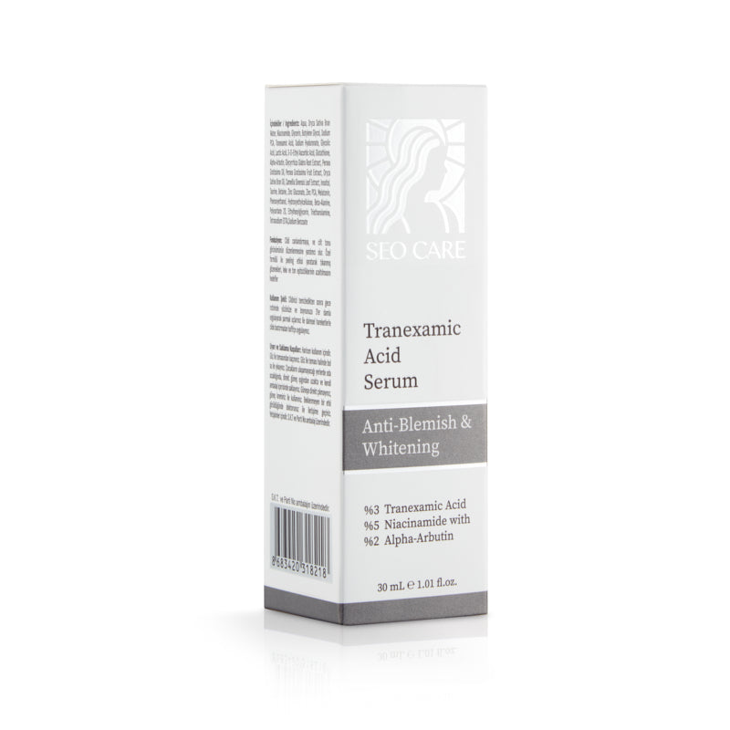 Tranexamic Asit İçerikli Leke Karşıtı Cilt Beyazlatıcı Serum 30 ml
